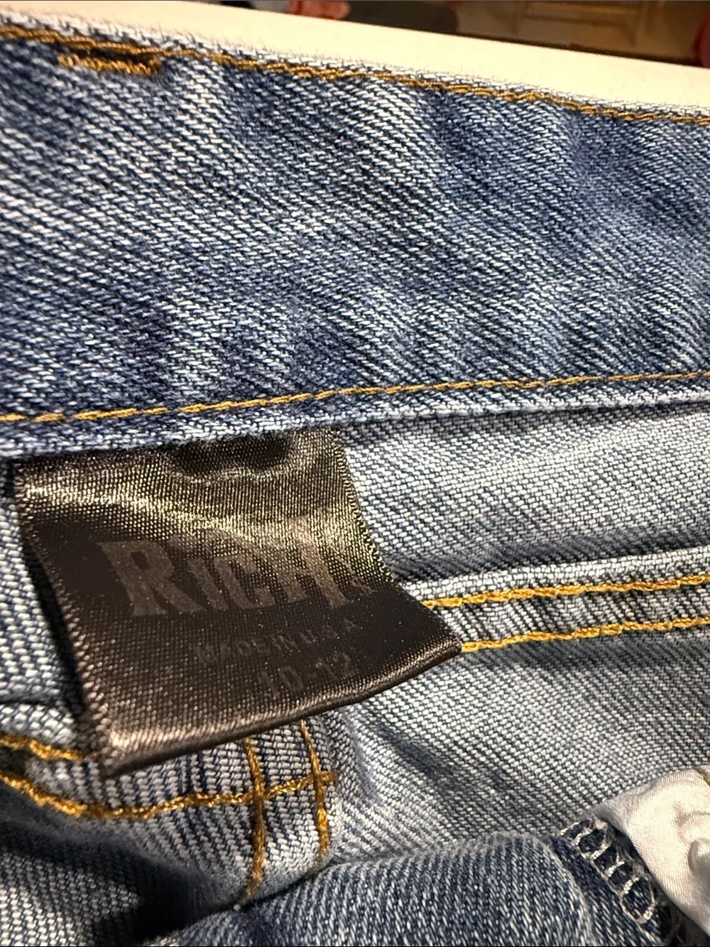 Gallery Dept Blue Kids Jeans with Colorful Patch Details